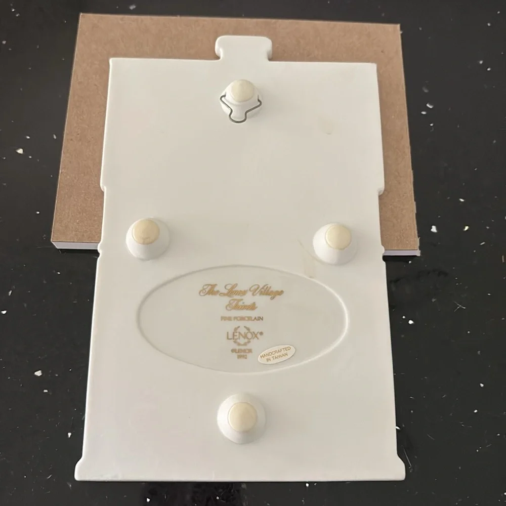 SET/4 Lenox Spice Village Vintage c1992 Porcelain Trivets Cottagecore Victorian - Picture 9 of 11